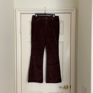 Calvin Klein Brown Corduroy Pants